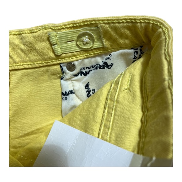 Arizona Bermuda Yellow Denim Shorts Size 6X - Picture 7 of 7
